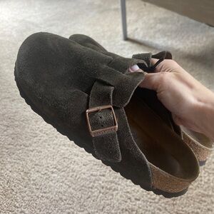 Birkenstock Boston Soft Footbed | Suede